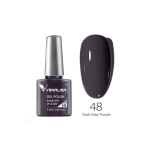 Venalisa 7.5 Ml Uv Led Kalıcı Oje Dark Grey Purple No.48